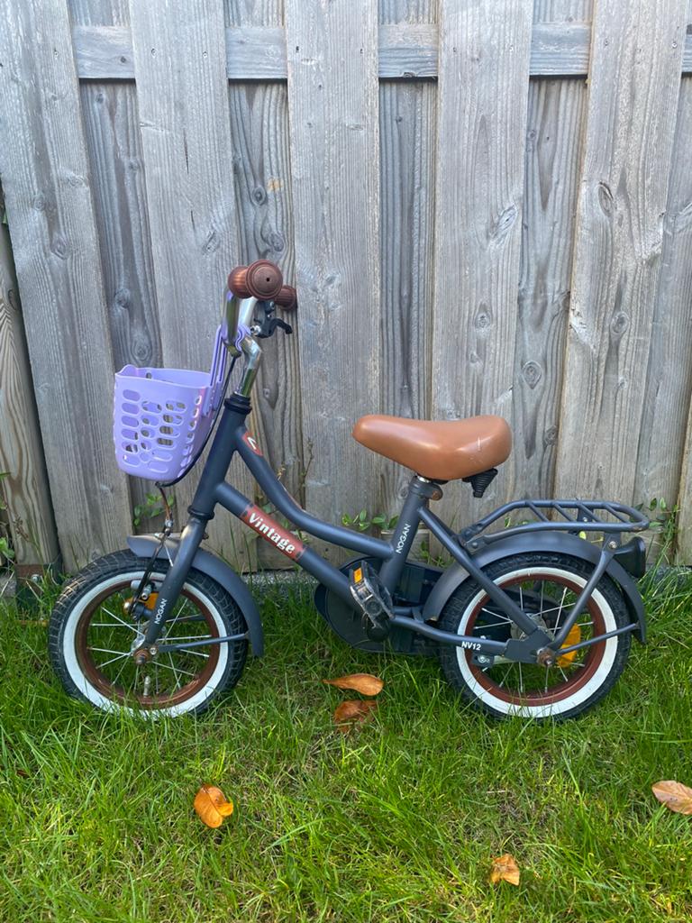 Kinderfiets - 14 incb, Fietsen en Brommers, Fietsen | Kinderfietsjes, Terugtraprem, Gebruikt, Ophalen of Verzenden, Minder dan 16 inch