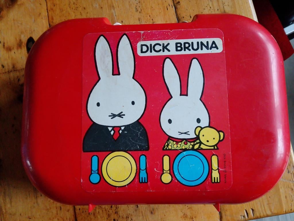 Vintage Dick Bruna lunch koffertje.  Nijntje, Ophalen of Verzenden, Gebruikt