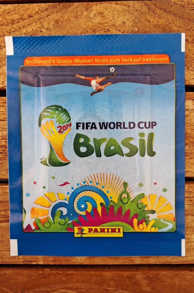 Panini WK 2014  MC Donalds zakje Autria nieuwstaat, Ophalen of Verzenden, Nieuw