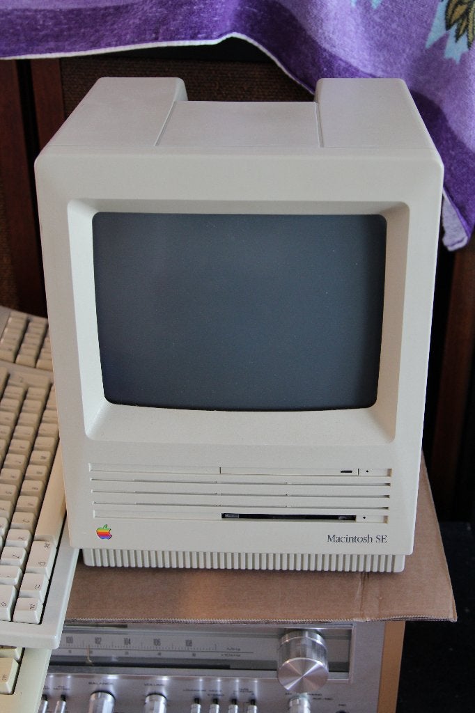 vintage Apple Mcintosh SE computer, Ophalen, Apple