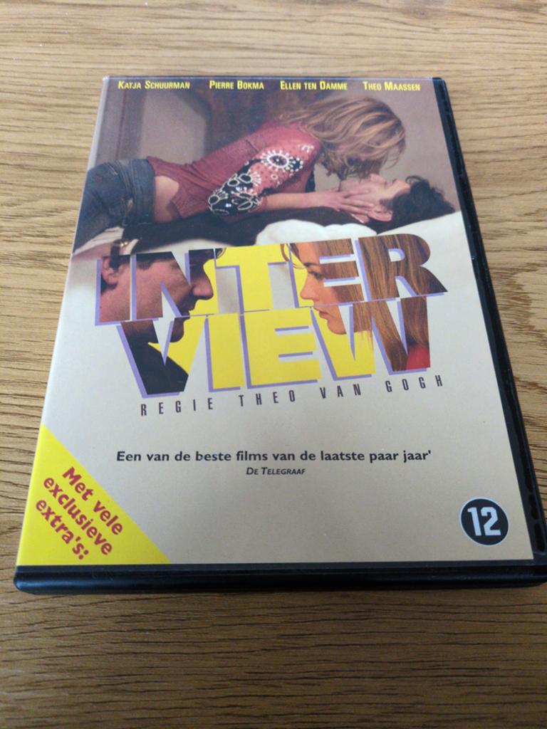 Interview - Theo van Gogh DVD met Katja Schuurman, Vanaf 12 jaar, Ophalen of Verzenden, Gebruikt