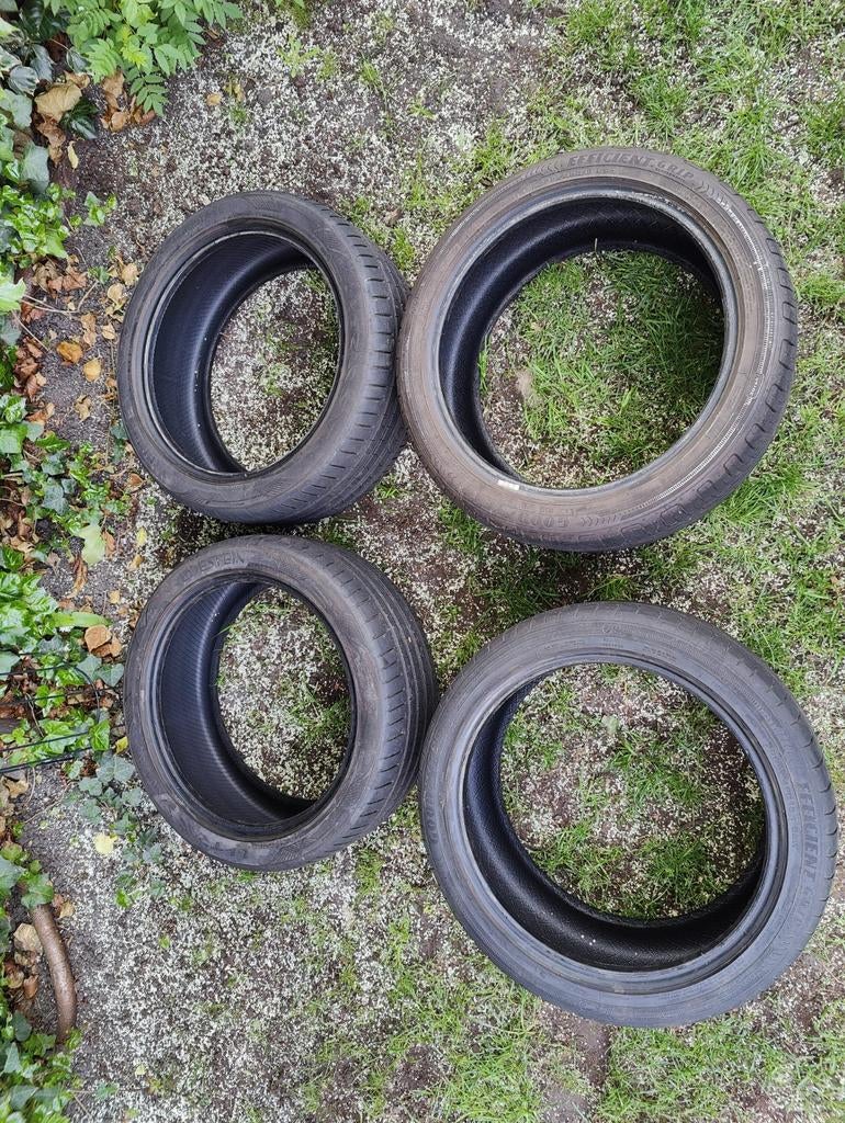 Zomerbanden 225/45 R18 (4 stuks) voor Kia Niro e.a., Ophalen, 18 inch, Gebruikt, Band(en)