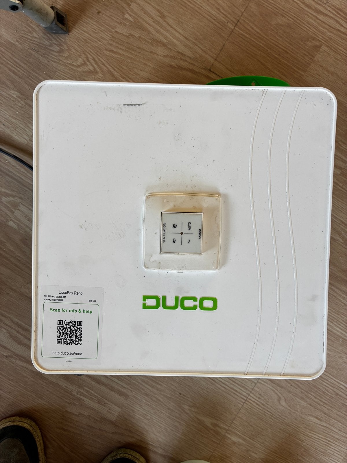 Duco Reno afzuiginstallatie voor keuken, badkamer, toilet, Ophalen, Gebruikt, Ventilator en Afzuiger