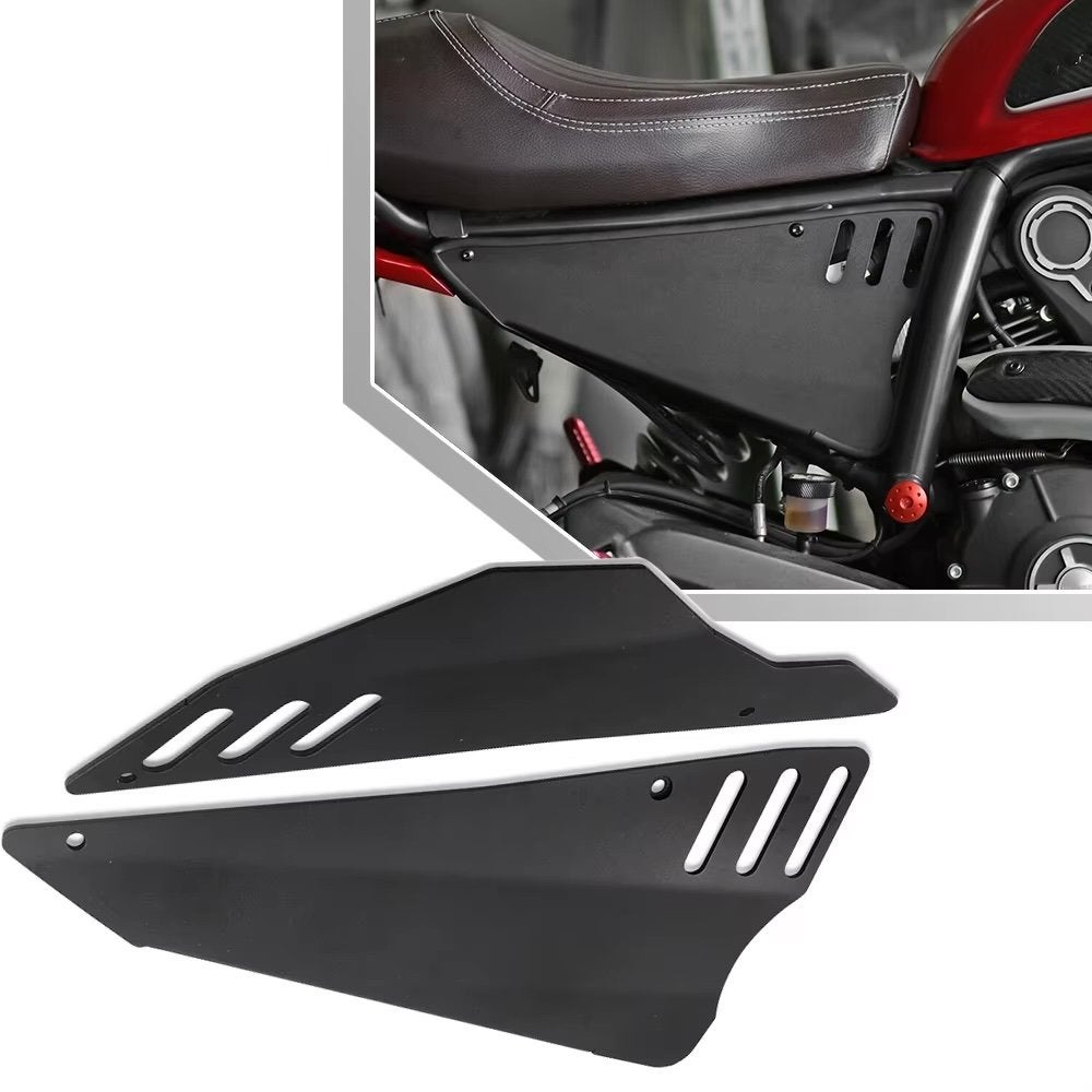 Ducati Scrambler 800 aluminium zijpanelen, Motoren, Onderdelen | Ducati, Ophalen of Verzenden