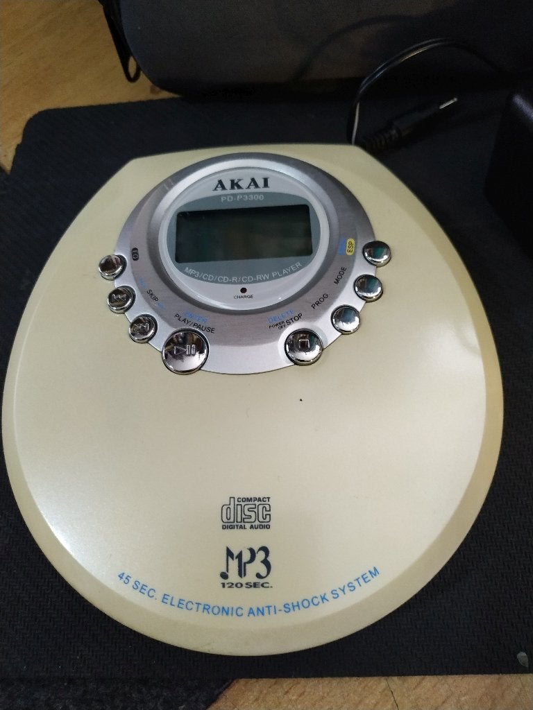 Akai PD-P3300 Portable CD-Player, Ophalen of Verzenden, Discman
