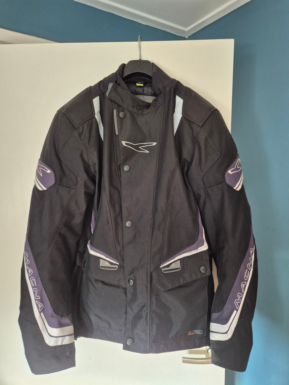 motorjas macna maat L, Motoren, Ophalen of Verzenden, Tweedehands, Jas | textiel