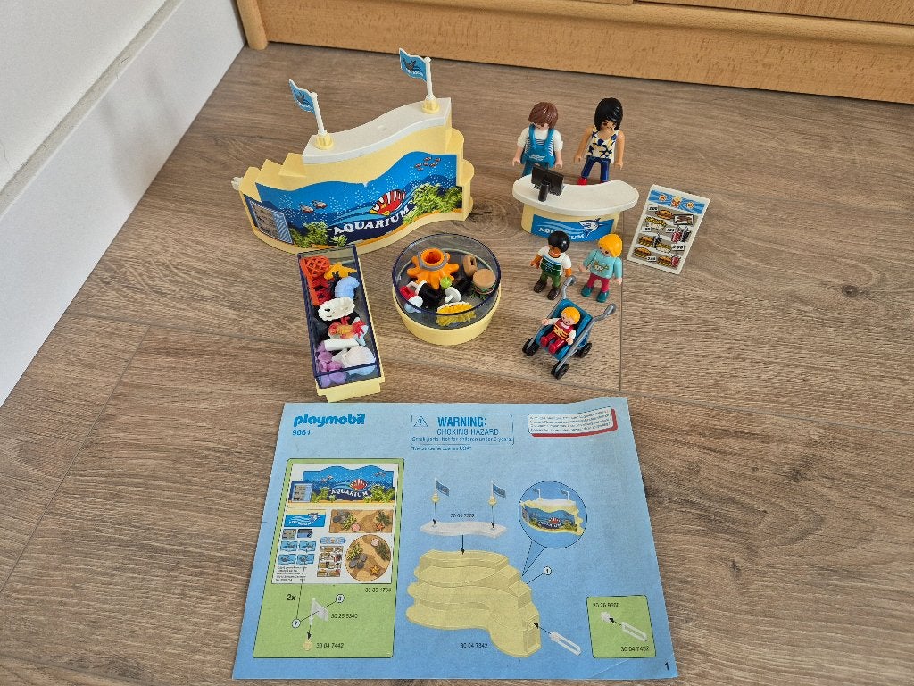 Playmobil 9061 Aquariumshop, Gebruikt, Gebouw, Complete set, Ophalen of Verzenden