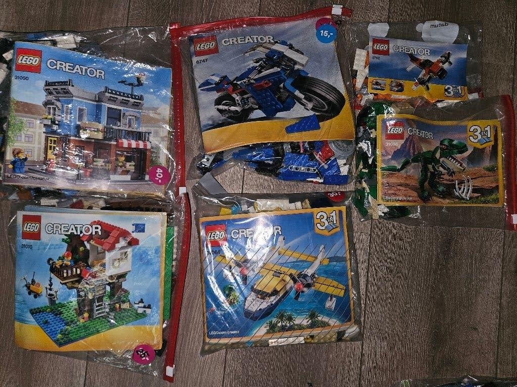 Grote collectie Lego Creator sets verzameling bij elkaar, Gebruikt, Inclusief instructies, Lego, Ophalen of Verzenden