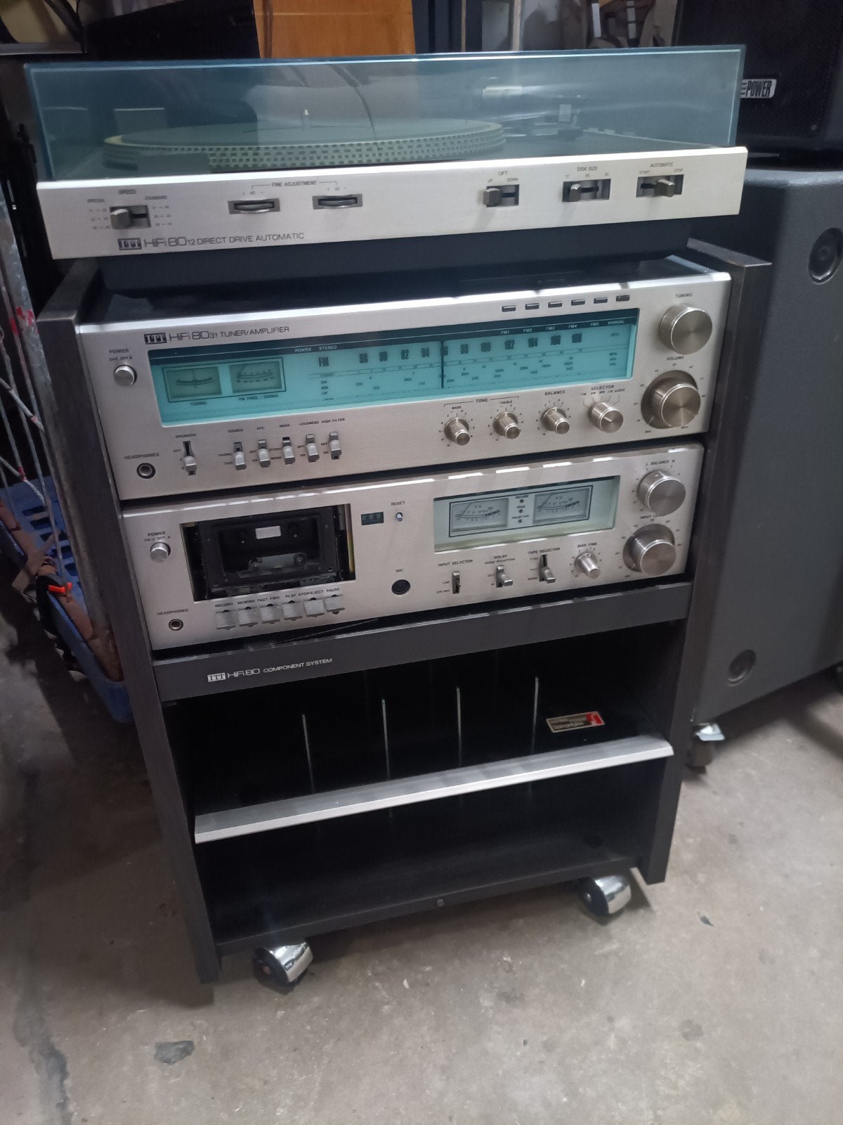 prachtige ITT set. HI-FI80 opknapset, Ophalen, Niet werkend, Cassettedeck, Overige merken
