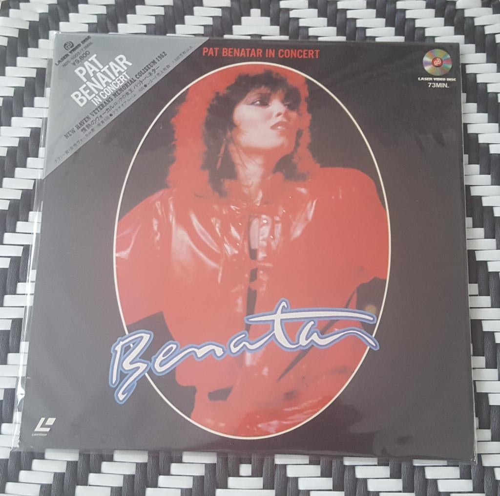 Pat Benatar - ‎In Concert - 12" Laserdisc Video - LD, Alle leeftijden, Ophalen, Zo goed als nieuw