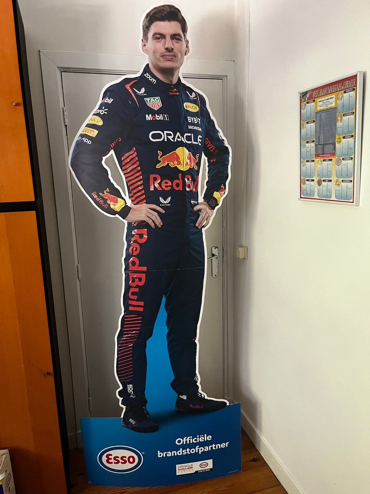 Max Verstappen Levensgrote Kartonnen Uitsnede, Verzamelen, Ophalen, Zo goed als nieuw, Formule 1