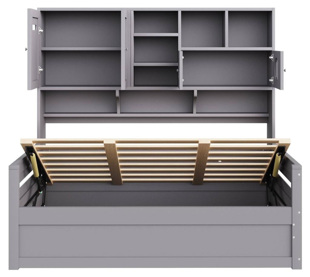 Kinder bed, 90 cm, Eenpersoons, Zo goed als nieuw, Hout