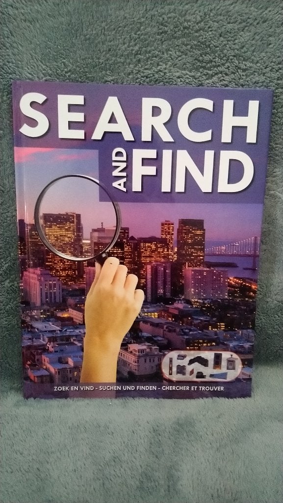 Jeugd: Zoek en vind boek – search and find, Ophalen of Verzenden, Zo goed als nieuw