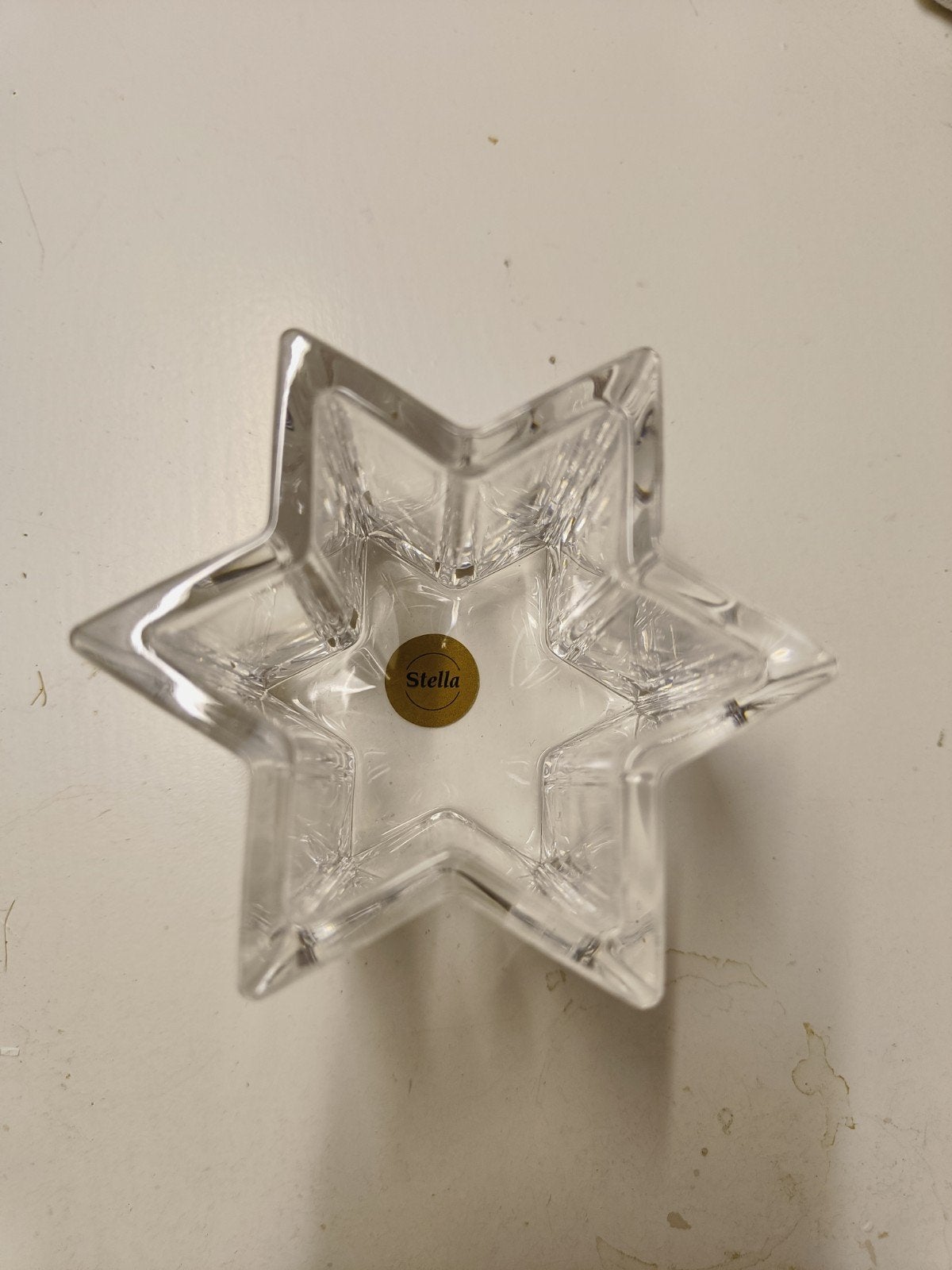 RCR Royal Crystal Rock "Stella" Waxinelichthouder, Ophalen of Verzenden