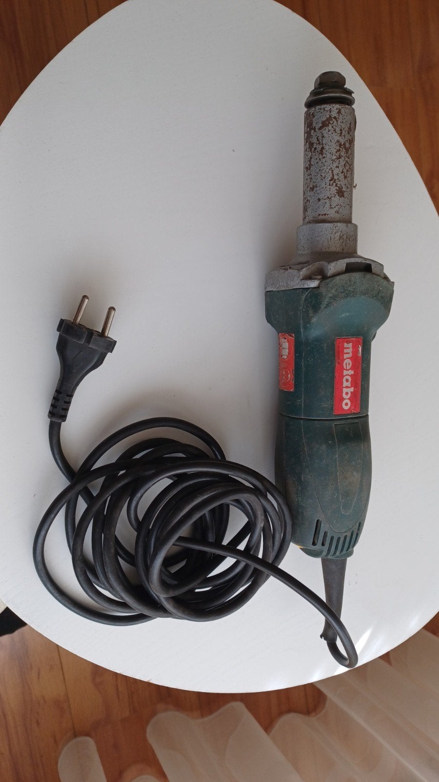 Metabo slijpmachine GE 700, Ophalen of Verzenden, Minder dan 700 watt, Werkbankslijpmachine