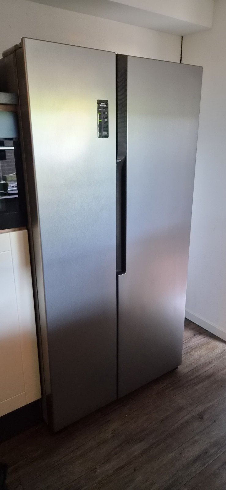 Amerikaanse koelkast, Koenic KDD12116A1, Ophalen, Gebruikt, 200 liter of meer, 60 cm of meer