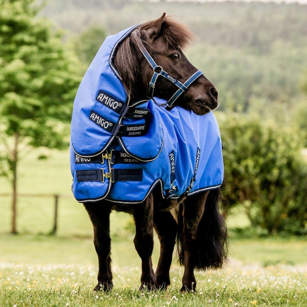 Amigo Hero Petite Plus, mini deken, maat 84, 91, 99, Dieren en Toebehoren, Afneembare hals, Shetlander/Mini, Nieuw, Ophalen of Verzenden