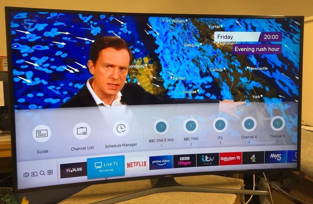 49 inch Curved 4K UHD Samsung Smart TV, Ophalen of Verzenden