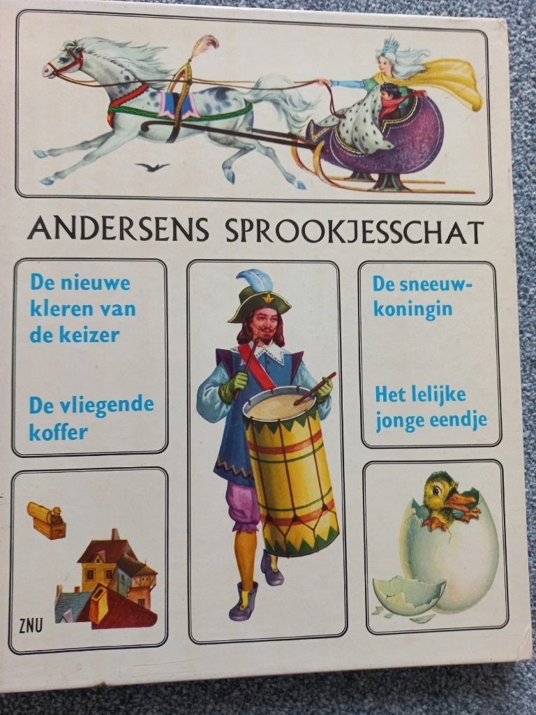 Andersens Sprookjes schat. 24 x 30 cm Dik 14 mm € 3,00, Boeken, Ophalen, Nieuw, Sprookjes