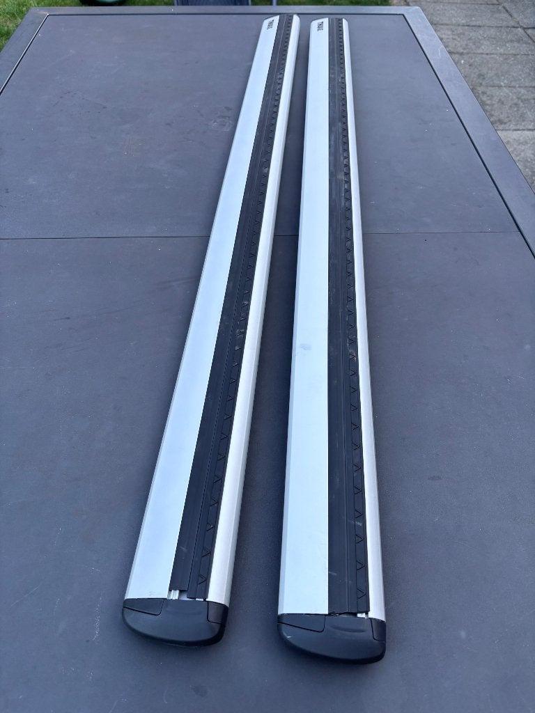Thule Wingbar dakdrager te huur 118 en 127, Ophalen, Zo goed als nieuw