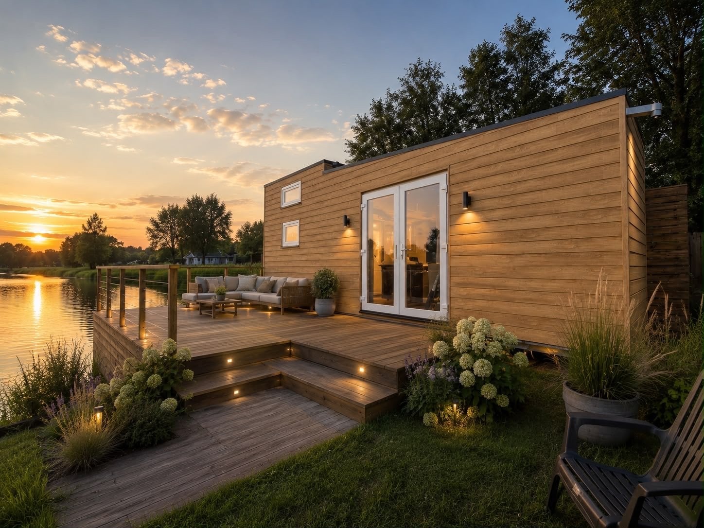Uniek Tiny House te koop – compleet en duurzaam gebouwd!, Ophalen, Kunststof, 200 tot 400 cm, Overige typen