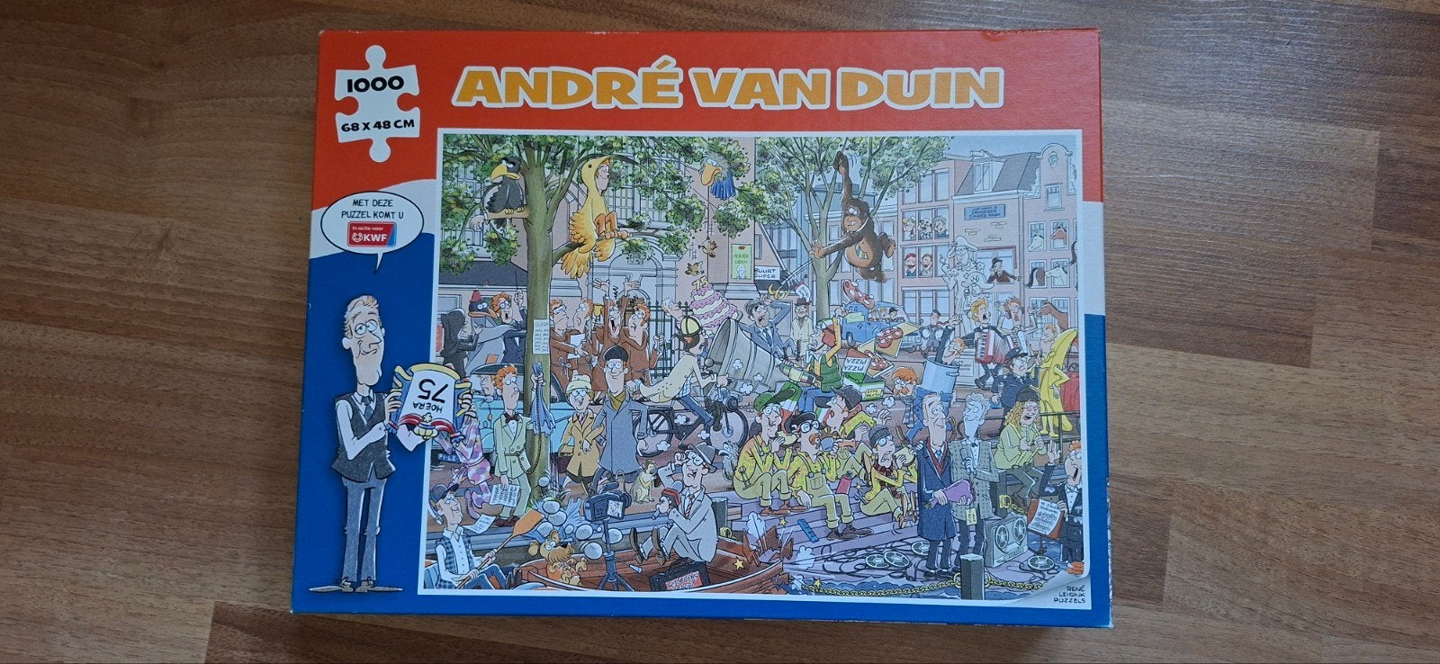 André van Duin Puzzel 1000 stukjes - 68x48 cm, Ophalen of Verzenden, Zo goed als nieuw