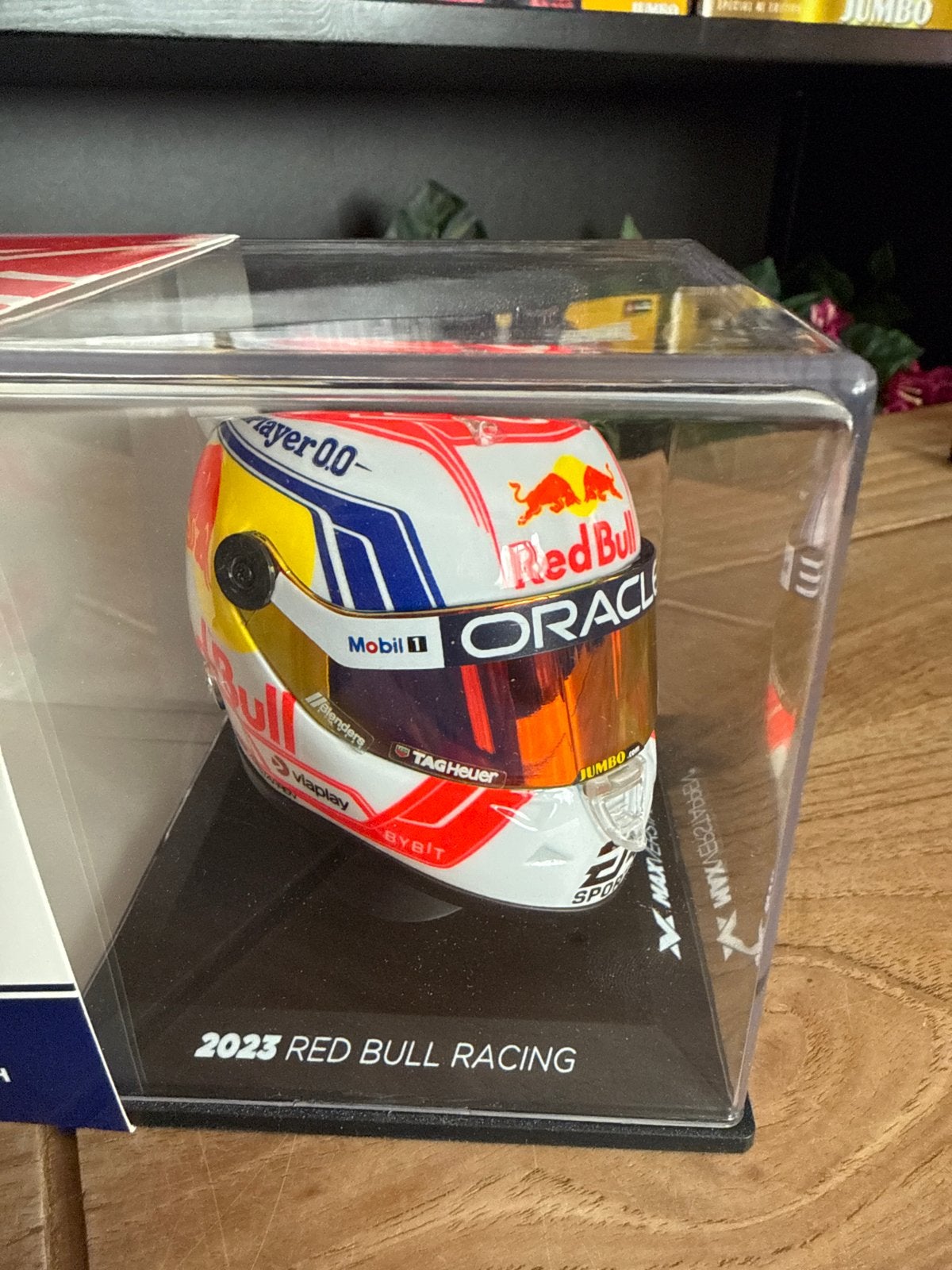 Max Verstappen 1:4 helm 2023 - Red Bull Racing, Ophalen of Verzenden, Nieuw