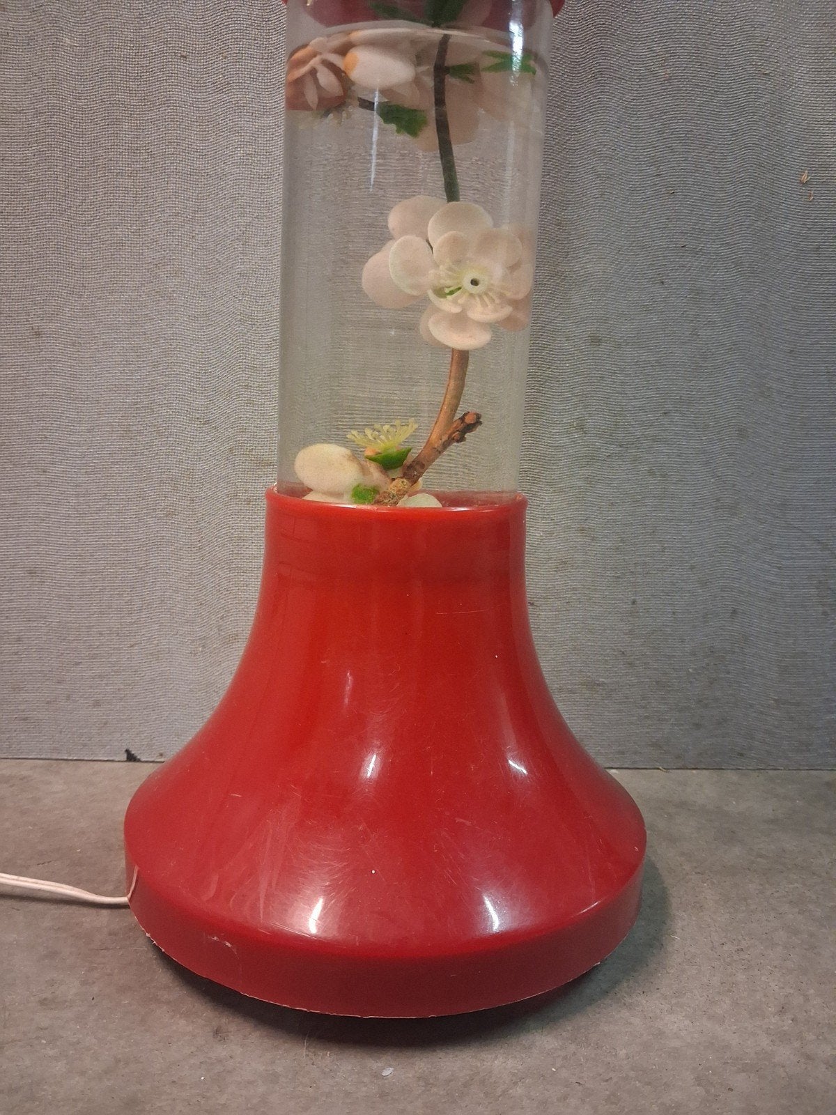 Vintage staande lamp pedestal, Gebruikt, 50 tot 75 cm, ., Vintage