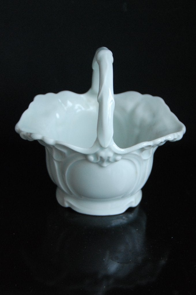 Limoges porseleinen mandje / schaaltje Jaures decor, Verzenden