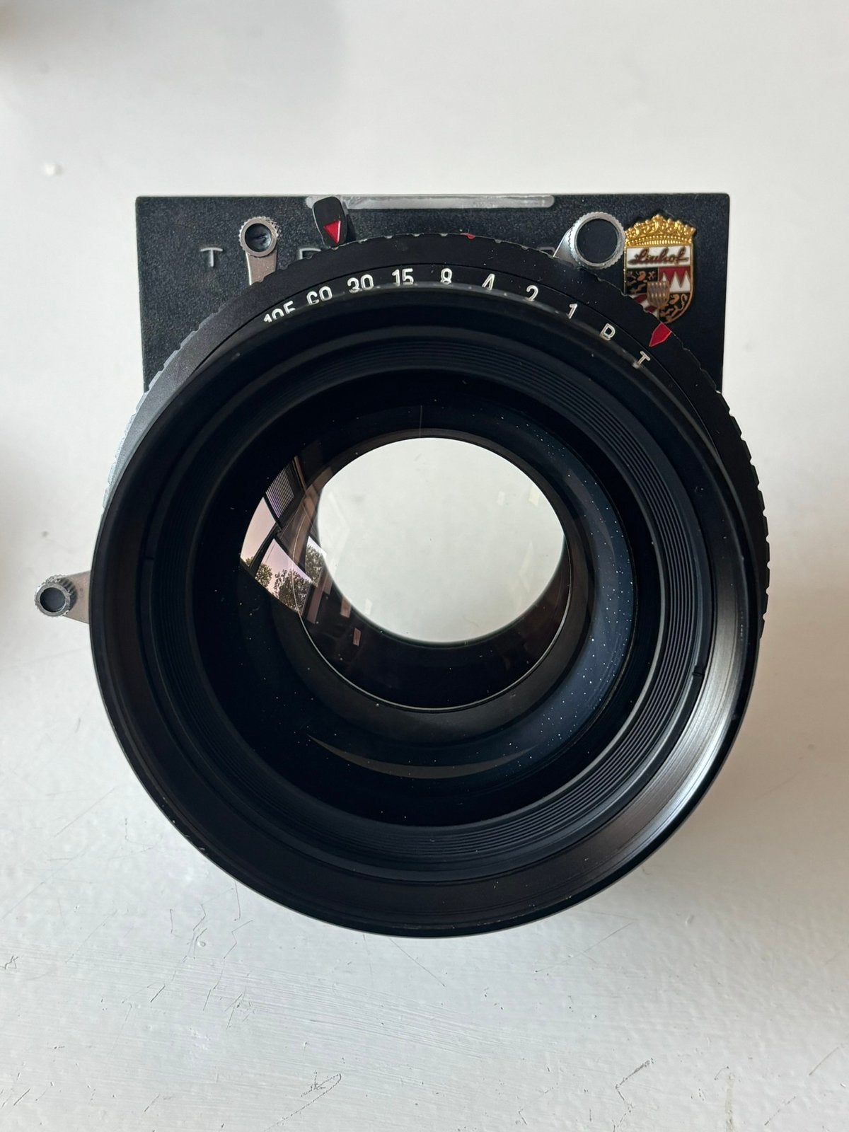 Schneider -kreuznach symmar-s 5.6/240 op linhof technica, Ophalen of Verzenden, Zo goed als nieuw