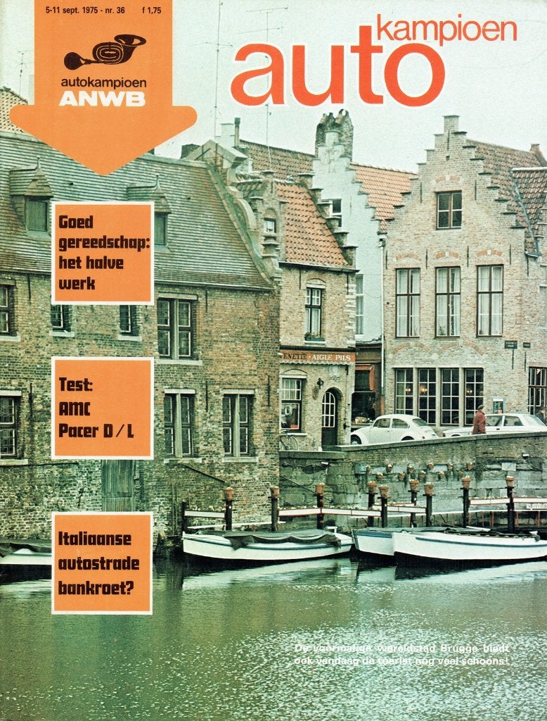 Autokampioen 1975 nr. 36 (o.a. AMC Pacer D/L automaat), Verzenden, Gelezen, Algemeen