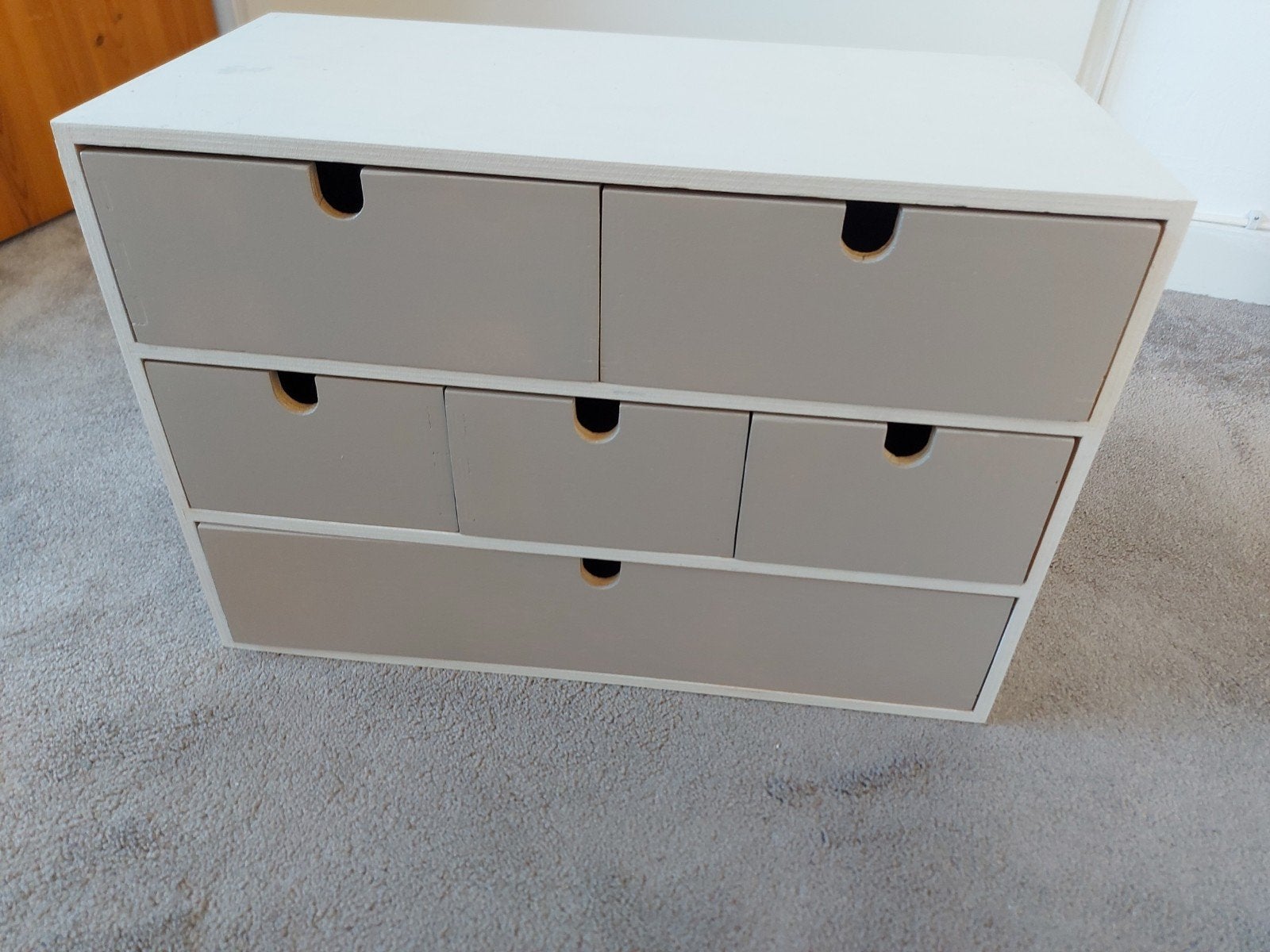Vintage 6 ladenkastje Ikea Moppe B 42 X D 20,7 X H 28,5, Huis en Inrichting, Verzenden, 25 tot 50 cm, 50 tot 100 cm, Minder dan 100 cm