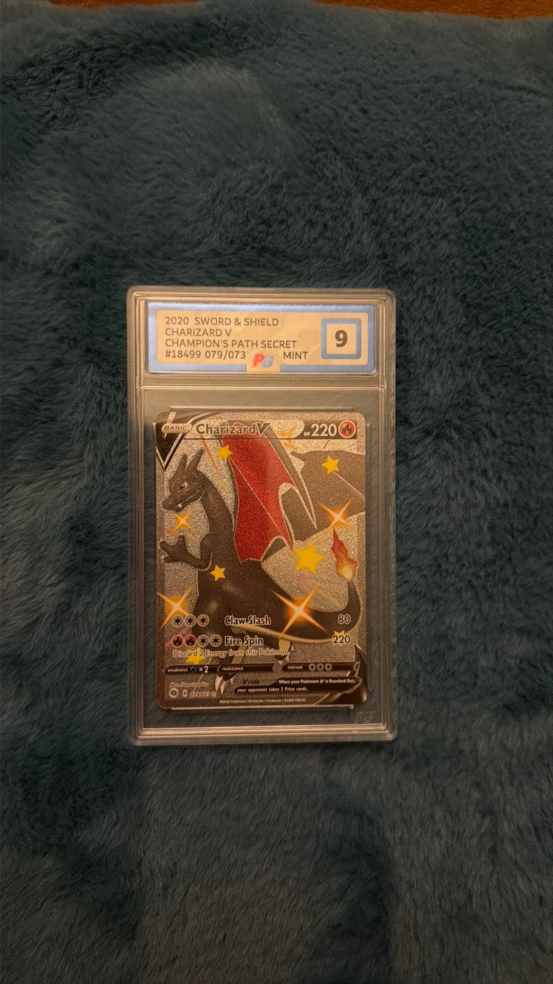 Charizard v champion’s path secret, Hobby en Vrije tijd, Verzamelkaartspellen | Pokémon, Ophalen of Verzenden, Nieuw, Losse kaart