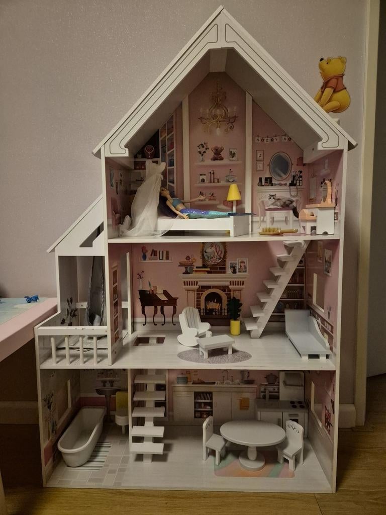Prinsessen Poppenhuis Bandits & Angels, Ophalen, Zo goed als nieuw, Poppenhuis