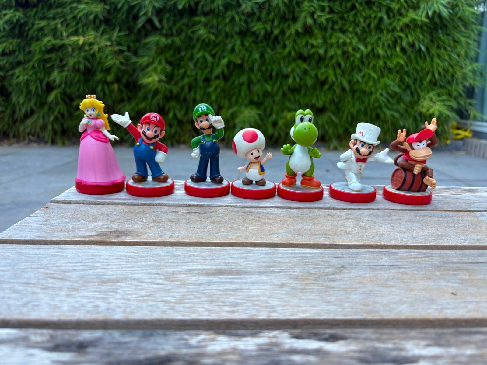 Super Mario figuren set - Peach, Mario, Luigi, Toad, Yoshi, Ophalen of Verzenden, Zo goed als nieuw, Jongen of Meisje