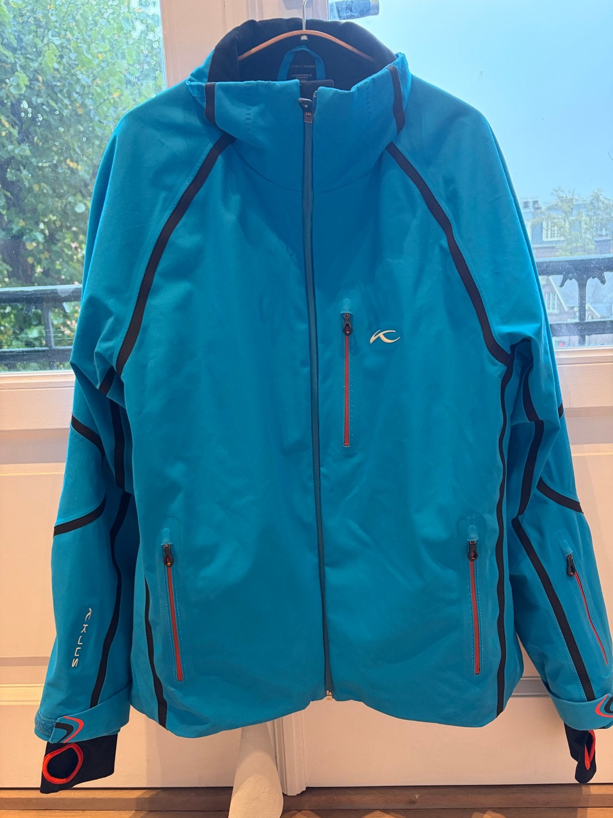 Kjus ski-jas heren maat L (52) - Zo goed als nieuw, Kleding | Heren, Ophalen of Verzenden, Zo goed als nieuw, Maat 52/54 (L), Jack