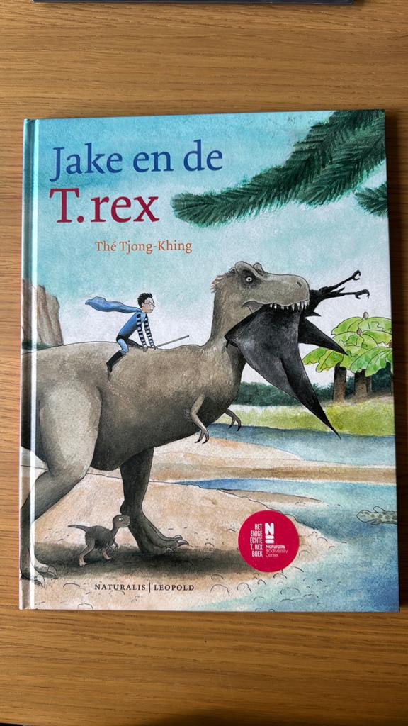 Tjong-Khing Thé - Jake en de T.rex, Ophalen, Zo goed als nieuw, Tjong-Khing Thé, Prentenboek