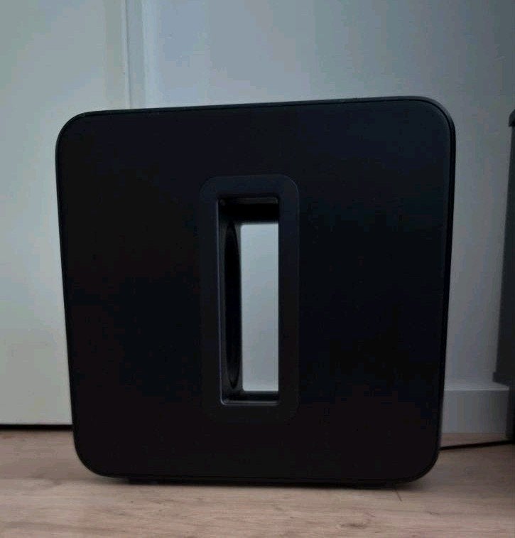Nette Sonos Sub (Gen 4) - Z.G.A.N. 6 maanden gebruikt– Zwart