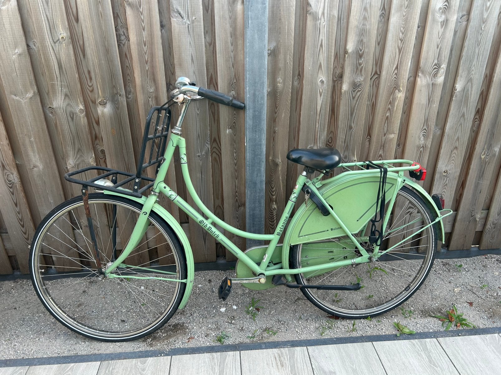 Omafiets Batavus old dutch frame maat 50, 47 tot 50 cm, Ophalen, Gebruikt, Terugtraprem