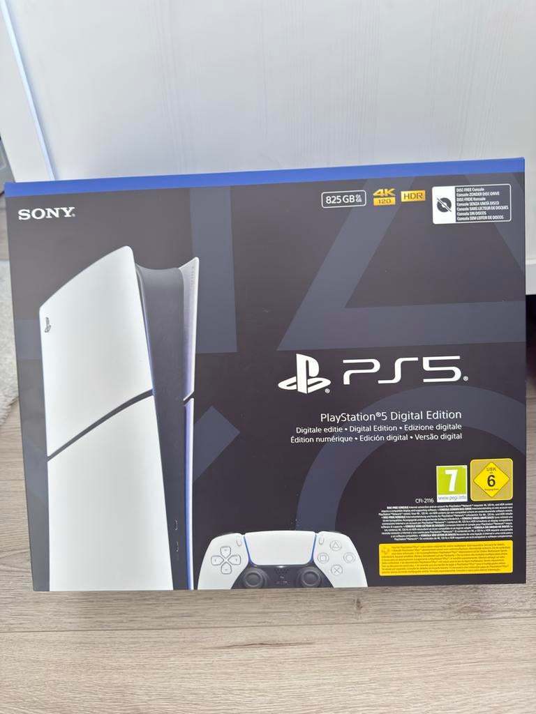 Sony PlayStation 5 Digital Edition - Nieuw in doos, Spelcomputers en Games, Spelcomputers | Sony PlayStation 5, Ophalen of Verzenden
