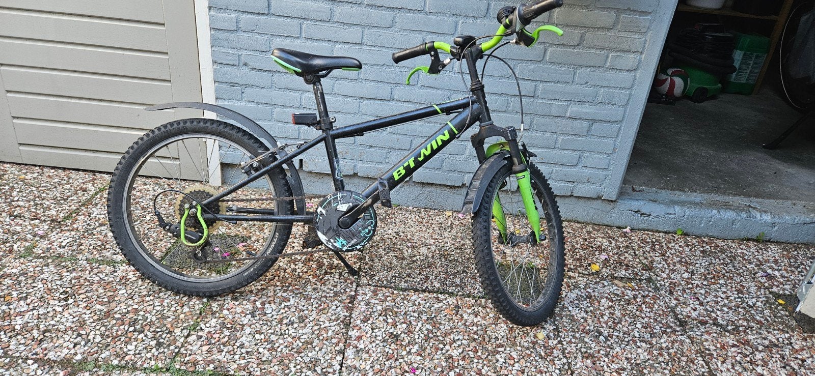 B'Twin kinderfiets 20 inch, 6 versnellingen, Ophalen