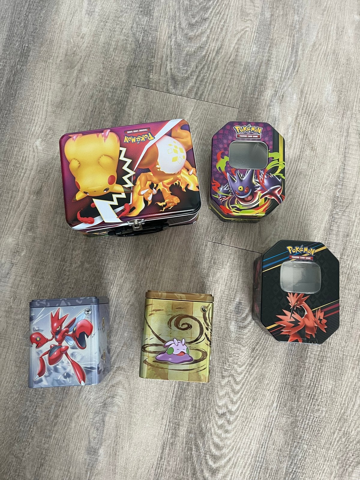 Lege Pokémon Tins - Diverse uitvoeringen, Ophalen, Gebruikt, Overige typen