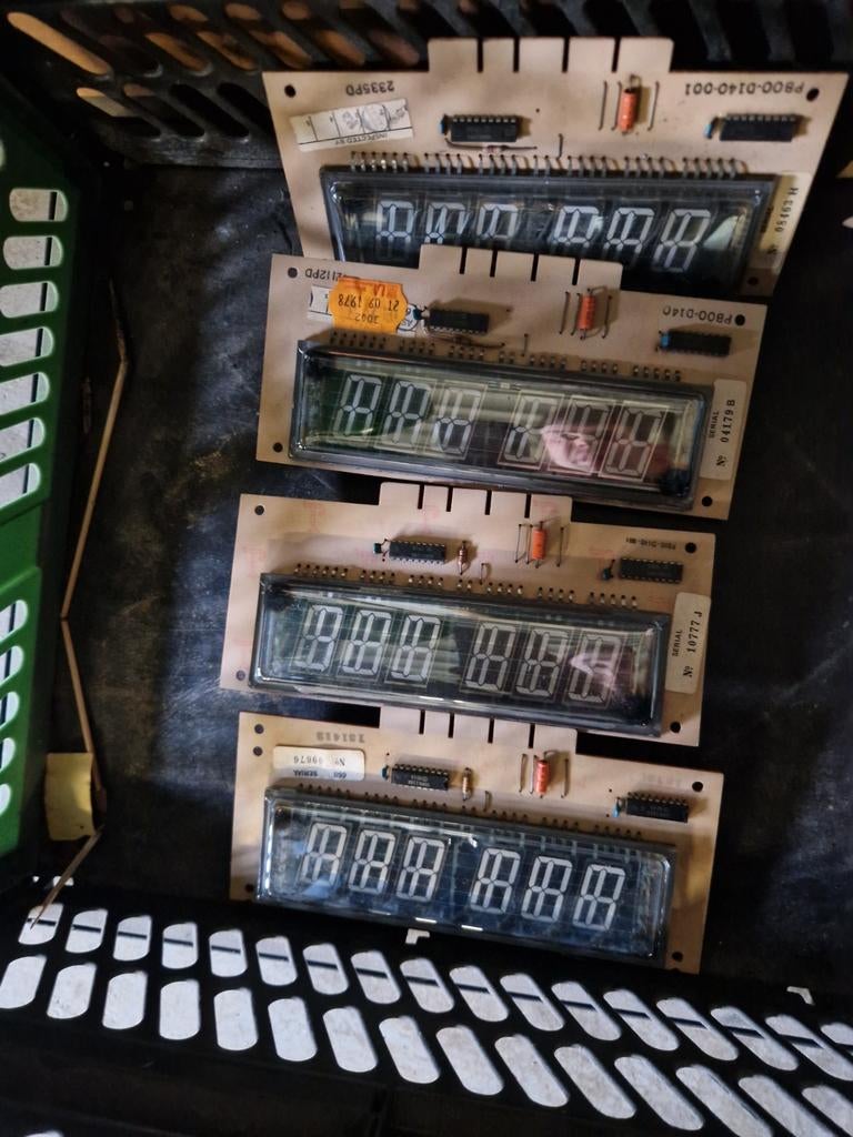 Gottlieb Flipperkast Displays, Verzamelen, Automaten | Flipperkasten, Gebruikt, Elektronisch, Onderdeel of Defecte kast, Gottlieb