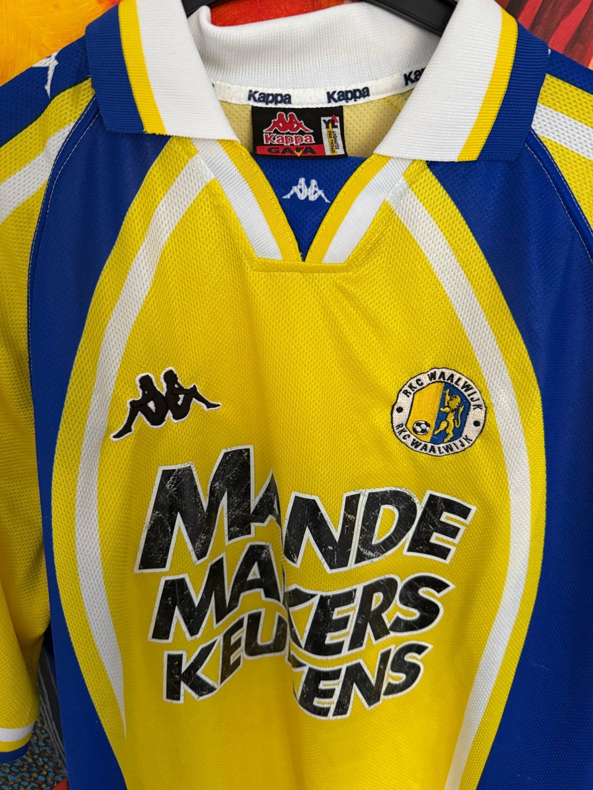 RKC Kappa 1997/1998 shirt Mandemakers Keukens - Gebruikt, Sport en Fitness, Voetbal, Ophalen of Verzenden, Gebruikt, Shirt