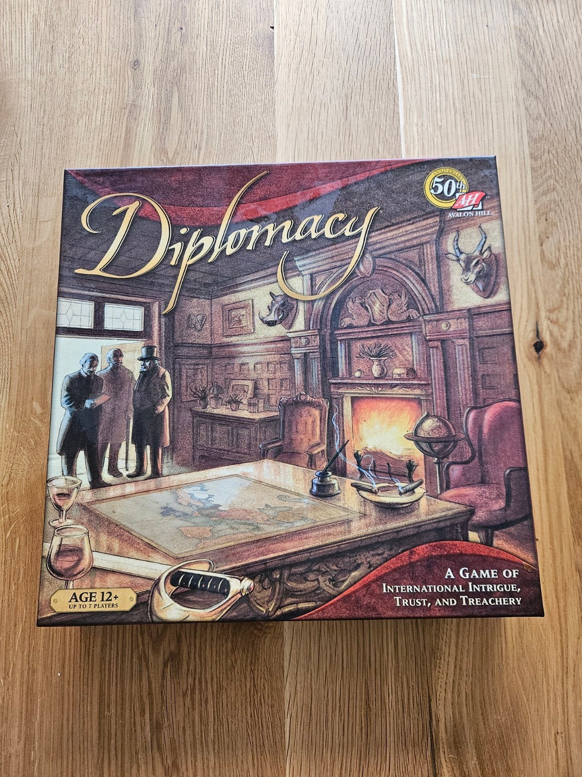 Diplomacy bordspel - Zo goed als nieuw, slechts 1x gespeeld, Vijf spelers of meer, Ophalen of Verzenden, Zo goed als nieuw