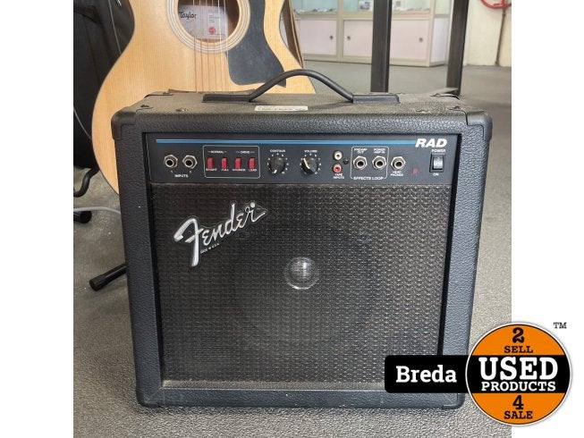 Fender Rad Gitaarversterker - Zeer nette staat, Fender, Zo goed als nieuw, Support@fender.com, 17600 Catalina Street
Los Angeles, CA 90746
USA