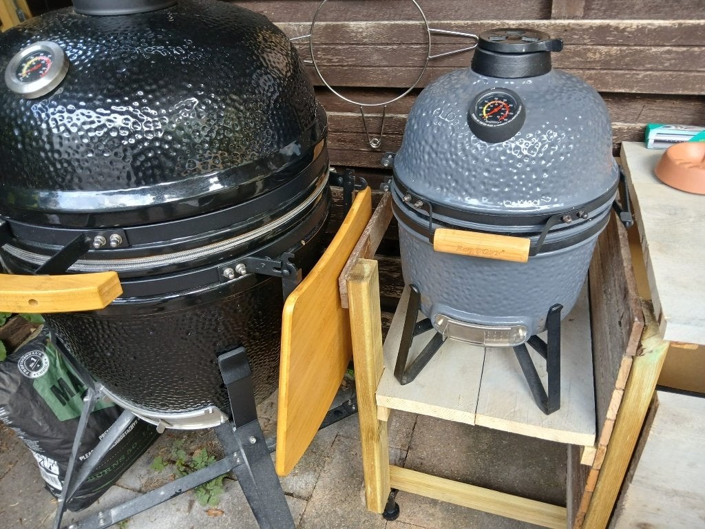 Berghoff kamado 13 inch z.g.a.n., Ophalen, Zo goed als nieuw, BergHOFF, Met accessoires