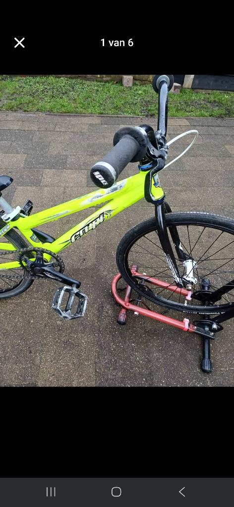 BMX Crupi mini, Fietsen en Brommers, Fietsen | Crossfietsen en BMX, Ophalen, Staal, Crupi, Voetsteunen