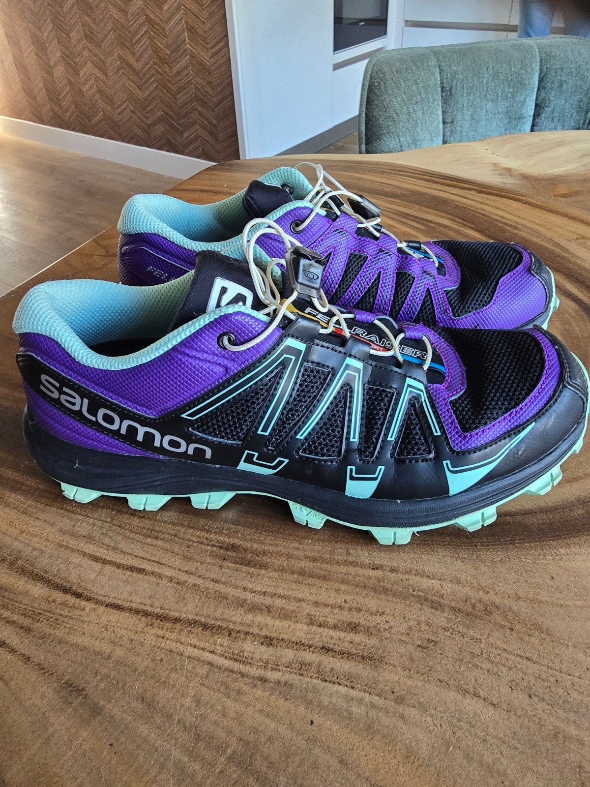 Salomon Fellraiser dames trailrunning maat 38 2/3 valt klein, Sport en Fitness, Ophalen of Verzenden, Schoenen