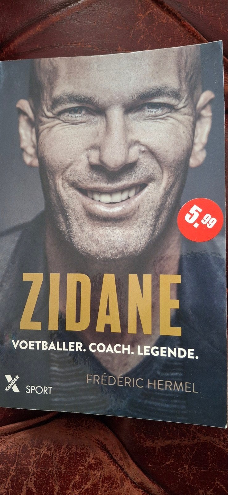 Zidane: Voetballer. Coach. Legende. - Frédéric Hermel, Ophalen of Verzenden, Zo goed als nieuw, Frédéric Hermel, Sport